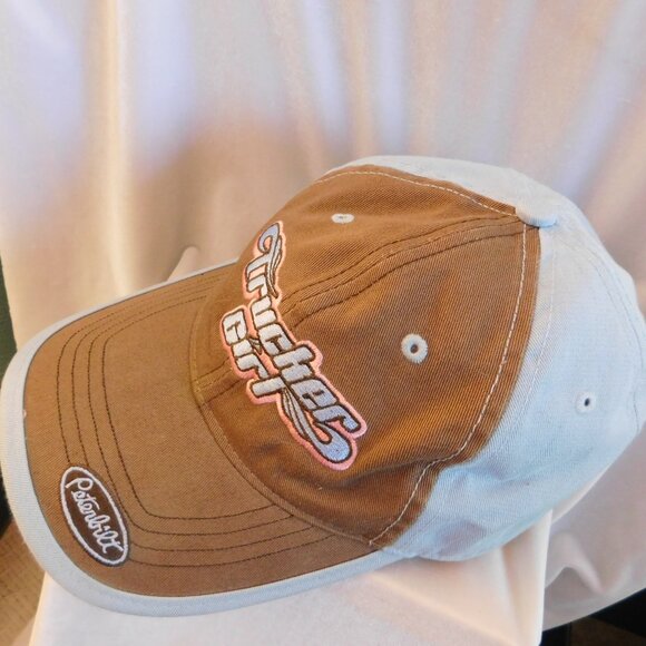 "Trucker Girl" - Peterbilt Baseball Cap - Picture 2 of 6